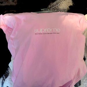 Supreme New York tee unisex pink Size M